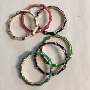 Enamel bangles